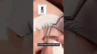 Natural #lashextensions  Set Tutorial ❤ Save this map #shorts
