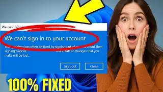 We can't sign in to your account in Windows 10 | Windows 10 Temporary User Profile (TEMP) Issue