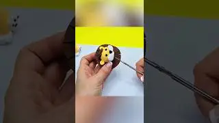 ЛЕПИМ ЛЬВА ИЗ ВОЗДУШНОГО ПЛАСТИЛИНА 