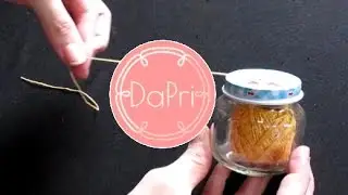 🔴 DIY - Como fazer PORTA LINHA? | by Priscylla Autran