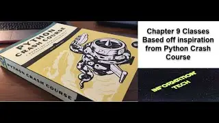Python Crash Course Section 9 Classes