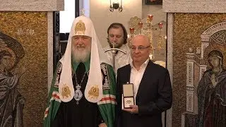 Патриарх Московский и всея Руси Кирилл освятил храм «Воспитание» в ЮВАО