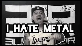 BDTR - I HATE METAL (OFFICIAL LYRIC VIDEO)