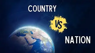 Nation vs Country #shorts #difference