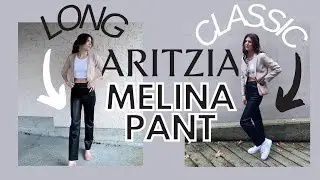 ARITZIA MELINA PANT - Long vs Classic Length, 5'10