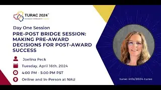 Making Pre Award Decisions for Post Award Success