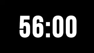 56 Minute Timer with Alarm (Countdown)