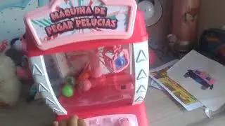 Máquina de pegar ursinho infantil, presente de natal.