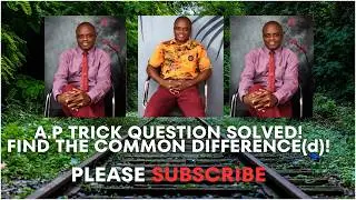 Mathematics: Calculation on Arithmetic Progression (A.P) dealing with 3rd & 9th term(SS2)