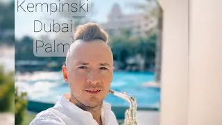 Sax Improvisation in Kempinski Pool at the Dubai Palm