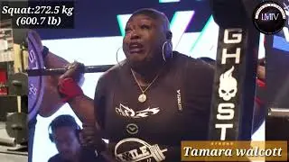 270 Kgs Squat 🥰Sexy FBB - Incredible female bodybuilder 2022