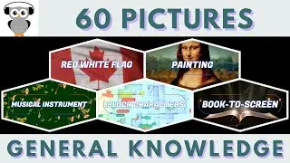 General Knowledge Quiz Trivia | 60 Questions | 5 Picture Rounds | Pub Quiz
