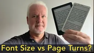 Large Font Size vs More Page Turns on e-Readers - great formatting options in KOReader!
