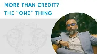 The 1 Thing = More Important Than Credit Scores