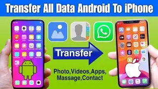 How to transfer all data from android to iphone |Android phone se iphone me data kaise transfer kare