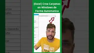 [Excel] Crea Carpetas en Windows de Forma Automatica con este truco de Excel