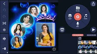 How To Make Birthday Video In Kinemaster | Happy Birthday Template Editing | Kinemaster Tutorial 56