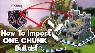 Minecraft: How To Import Builds Using Structure Blocks! [Tutorial]