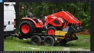 Want to quickly get off and back on your KIOTI tractor?