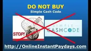 Simple Cash Code WARNING! Review To See Why Not To Buy...