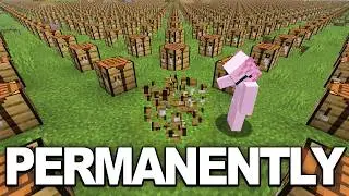 Minecraft, But Placing Blocks Copies Everywhere PERMANENTLY