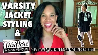 The Ultimate Fall Varsity Jacket | Unboxing and Styling+Giveaway! | Thrifters Anonymous