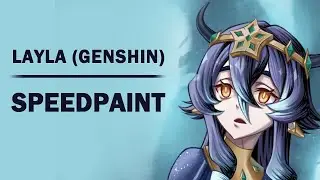 Drawing Layla getting spooked