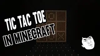 Working Tic Tac Toe In MINECRAFT