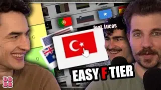 Ranking EVERY COUNTRY (Tier List) feat. Lucas | Boy Boy Clips