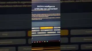 😂 NUOVA INTELLIGENZA ARTIFICIALE LLM SENZA CENSURA OFFLINE