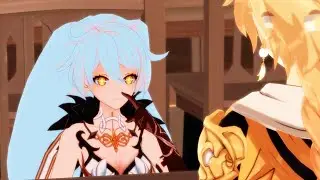 Aether thinks of Asmoday as a mother - Genshin Impact Animation