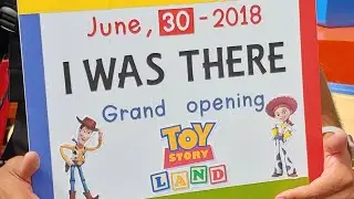 Toy story Land Opening Day| VIP tour Unlimted Fastpasses!