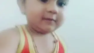 Cute baby's funny reactions / oogu tube/ Abhimanyu.