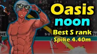 Oasis NOON. Best S rank. Best Jump. All characteristics. The Spike. Volleyball 3x3