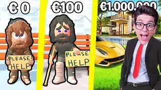 DA SENZA TETTO a MILIONARIO su BEGGING LIFE!!