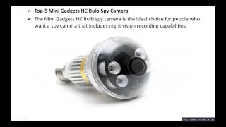 Top 10 Spy Cameras