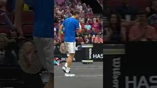 OUTRAGEOUS technique on the volley! 😱