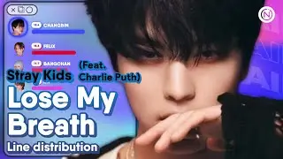Stray Kids - 'Lose My Breath (Feat. Charlie Puth' (Line Distribution Color Coded) @Nawaii_k