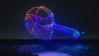 1000 Drone Show - Firefly Drone Shows