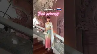 I became a Thai princess⁉️👸🏻🇹🇭 #thailand #travel #fashion