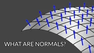 3D basics - What are Normals?