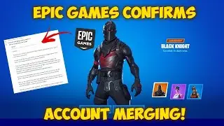 EPIC GAMES CONFIRMS ACCOUNT MERGING IS COMING BACK! (Fortnite Account Merging)