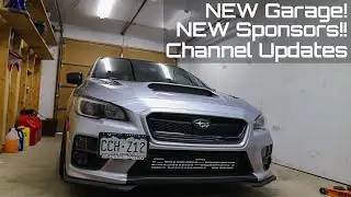 NEW Garage, NEW Sponsors, & NEW Channel Updates!!