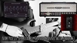 NAM Profile Test Dual Rec Orange Channel with Fortin 33 