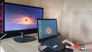 how to connect another monitor to laptop in hindi|| With TechMix