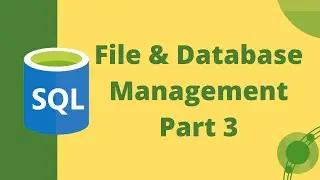 File & Database Management (Part 3) | How to Install SQL Server & SQL Management Studio Installation