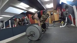 500 LB DEADLIFT RAW CLIP W/ BACKGROUND MUSIC