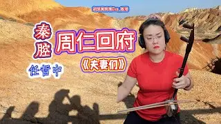 秦腔《周仁回府》选段《夫妻们分生死》，演唱：任哲中，秦腔板胡：胡琴黃曉晴Eva_香港