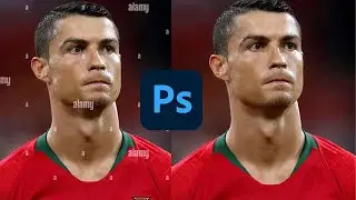 How to remove watermark from photo in Adobe Photoshop