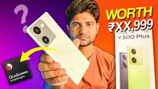 Vivo Y300 PLUS 8/128GB First Impressions Hindi Reviews 💥5000mAh 44Watt ⚡️ 50MP Rear 📸 Selfie 32MP🤳
